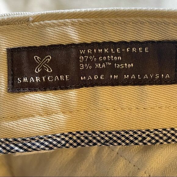 Size 35" Nordstrom Cement Flat Front Shorts - Picture 3 of 5